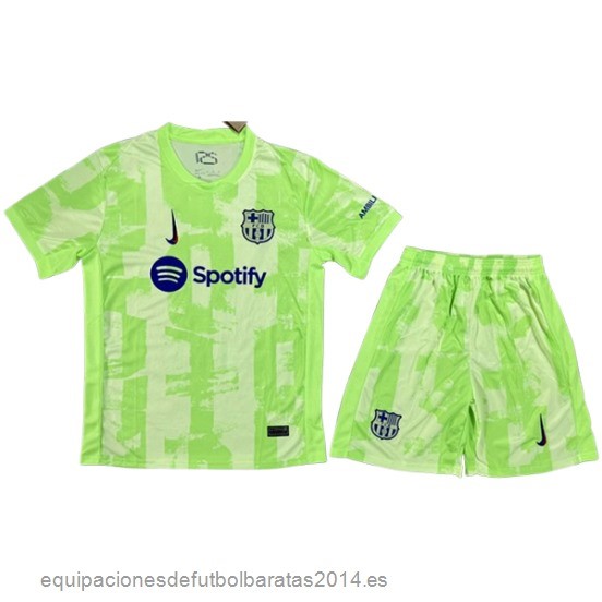 Nuevo 3ª Conjunto De Hombre Barcelona 24/25 Verde Baratas